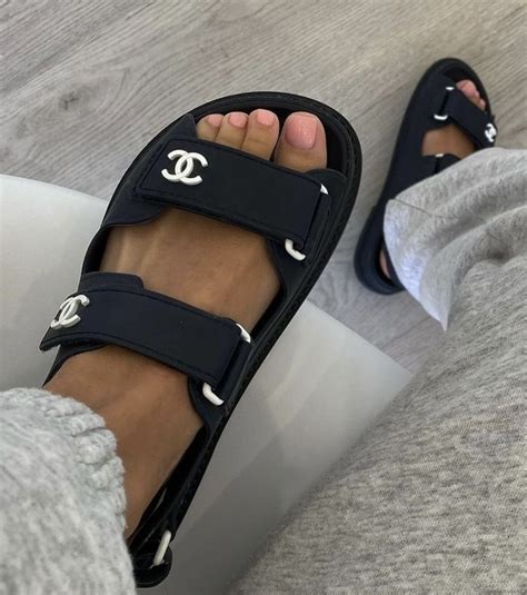 how to spot fake chanel sandals|chanel inspired sandals.